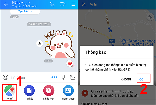 Cách chia sẻ vị trí trên Zalo đơn giản, nhanh chóng nhất