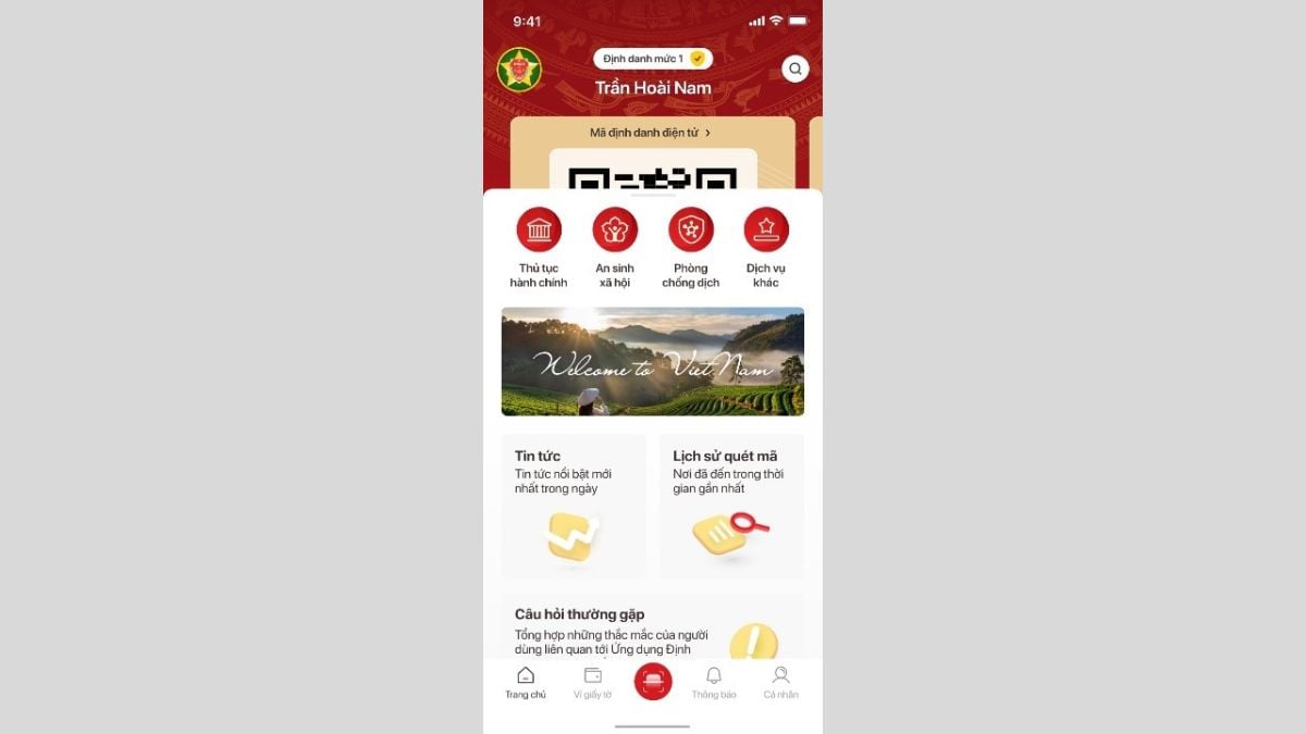 Hướng dẫn đăng ký mã định danh điện tử mức 2 online