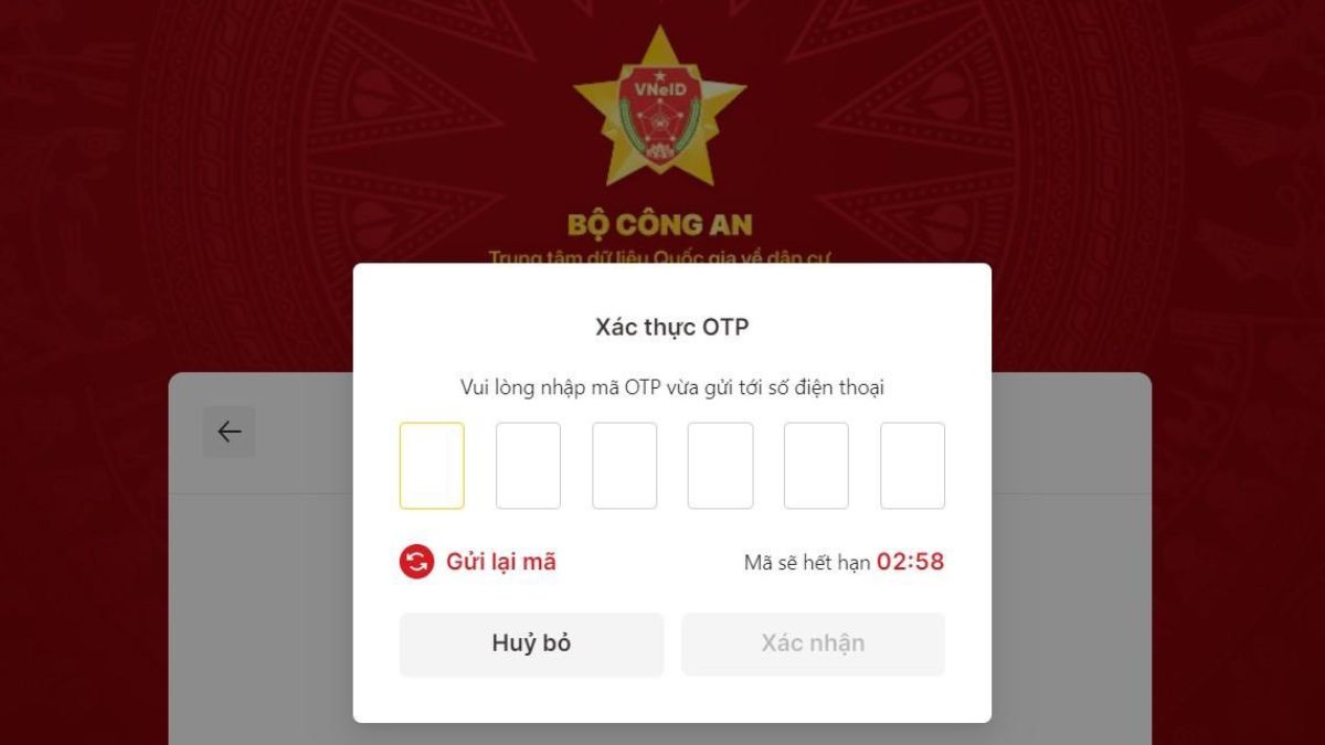 Hướng dẫn đăng ký mã định danh điện tử mức 2 online