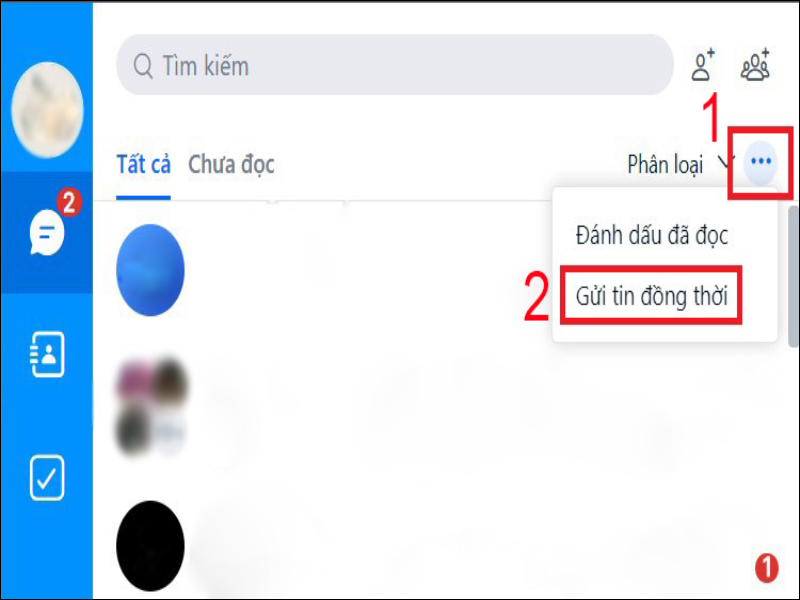 Cách gửi tin nhắn, lời chúc hàng loạt trên zalo, facebook?