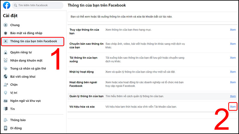Cách khóa Facebook tạm thời, vĩnh viễn cực kỳ nhanh chóng