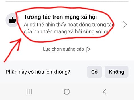 Cách để người khác không thấy mình like, comment trên trang Facebook