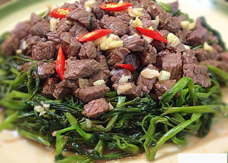 Thịt trâu xào