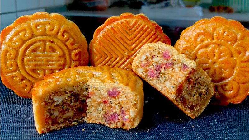 Cách làm bánh trung thu đơn giản tại nhà (không cần lò nướng) - thơm ngon, hấp dẫn