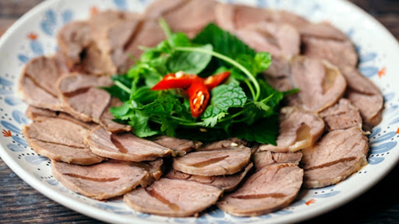Bắp bò ngâm
