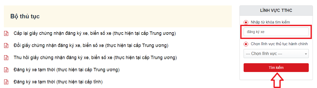 Làm lại giấy đăng ký xe (cà vẹt xe) online như thế nào?
