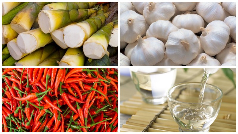 Cách làm món măng chua tỏi ớt ngon giòn, để được lâu đơn giản