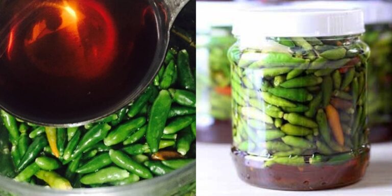 Cách làm ớt ngâm nước mắm giòn ngon cay xé lưỡi đơn giản