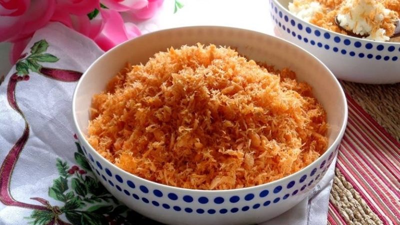 Hướng dẫn cách làm ruốc cá hồi