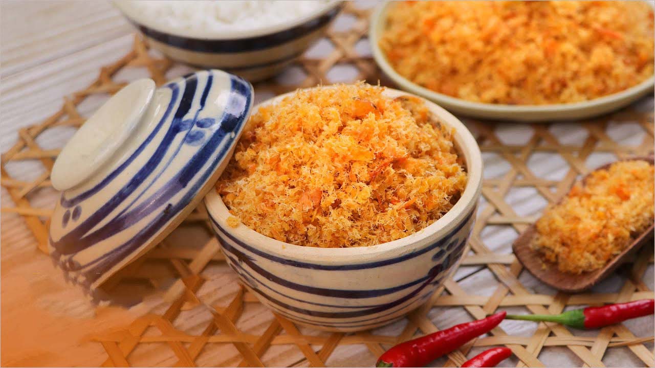 Cách làm ruốc tôm cực ngon, trẻ em người lớn đều mê đơn giản nhất