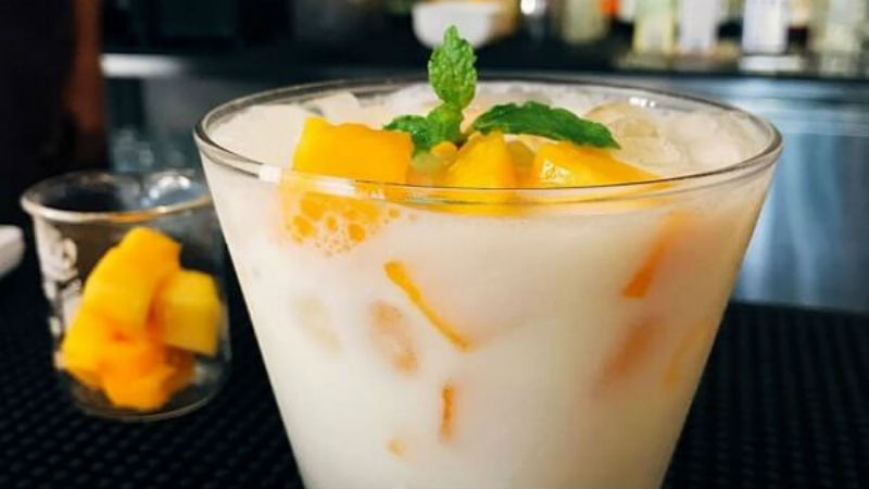 Xoài dầm sữa chua