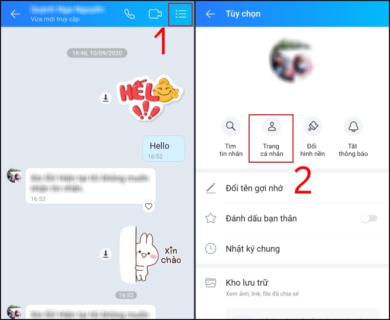 Cách nhận biết, phát hiện ai đó đã chặn bạn trên Zalo