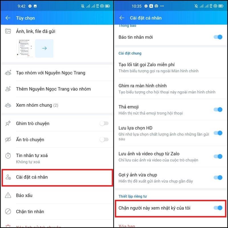 Lấy lại mật khẩu Zalo có bị mất tin nhắn không?