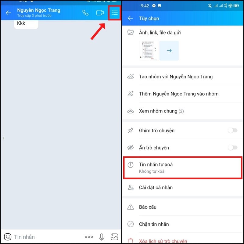 Lấy lại mật khẩu Zalo có bị mất tin nhắn không?