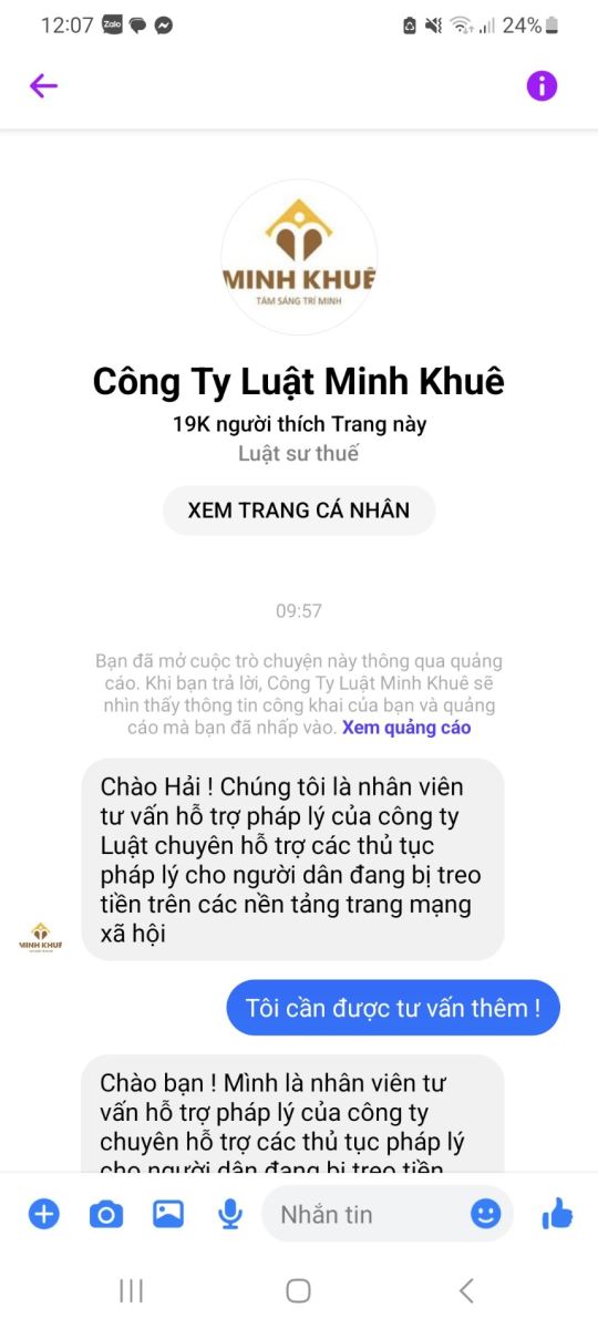 [CẢNH BÁO] cẩn trọng với hình thức lừa đảo, giả mạo Luật Minh Khuê