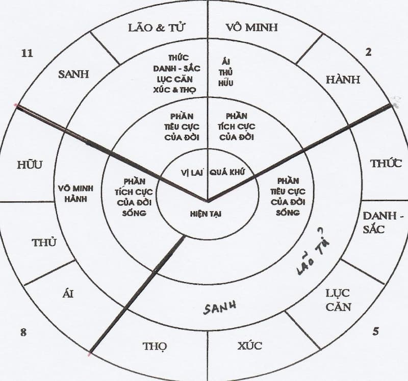 Lời dạy Đức Phật về thập nhị nhân duyên như thế nào ?