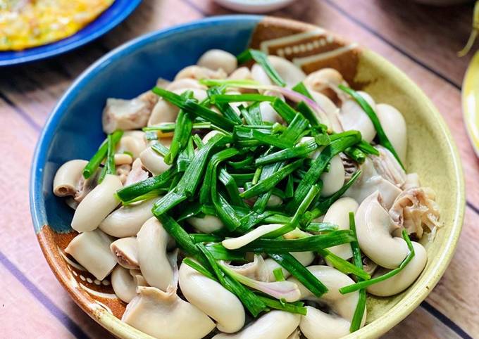 Cách làm sạch dồi trường không hôi?