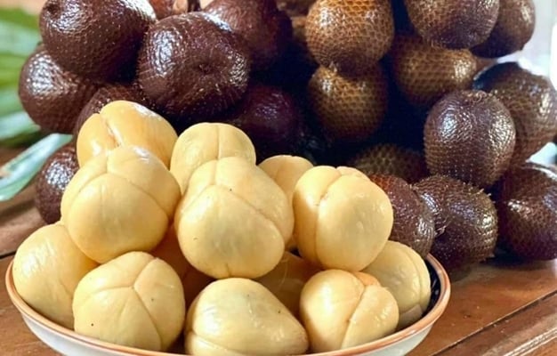 Hình dạng thú vị của Quả da rắn (Salak)