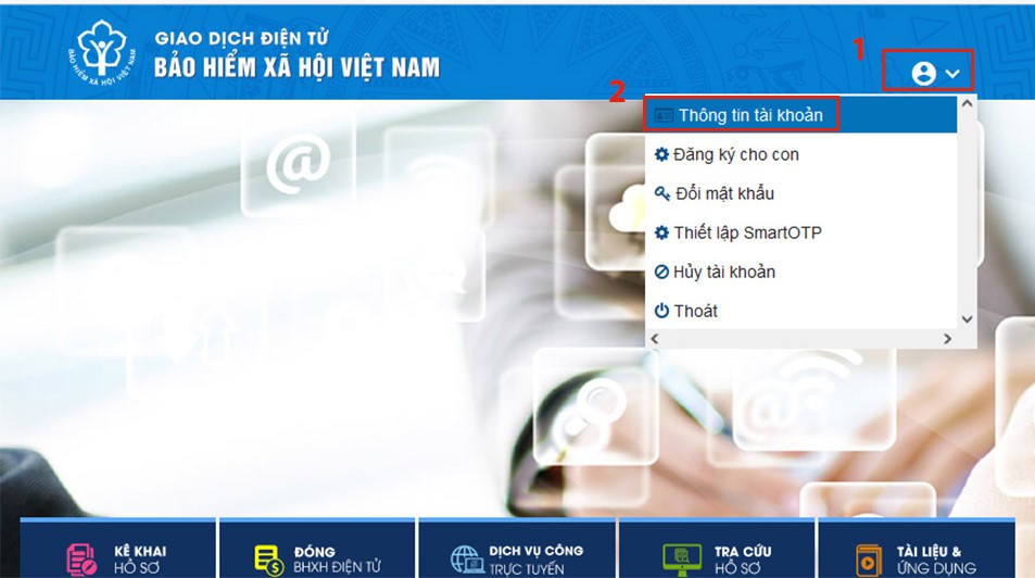 Hướng dẫn cách thay đổi thông tin CCCD trên VSSID mới nhất