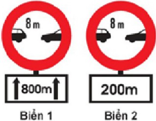 biển báo giữ khoảng cách an toàn