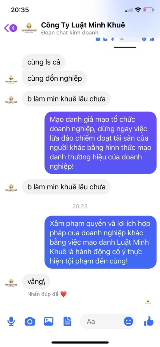 [CẢNH BÁO] cẩn trọng với hình thức lừa đảo, giả mạo Luật Minh Khuê