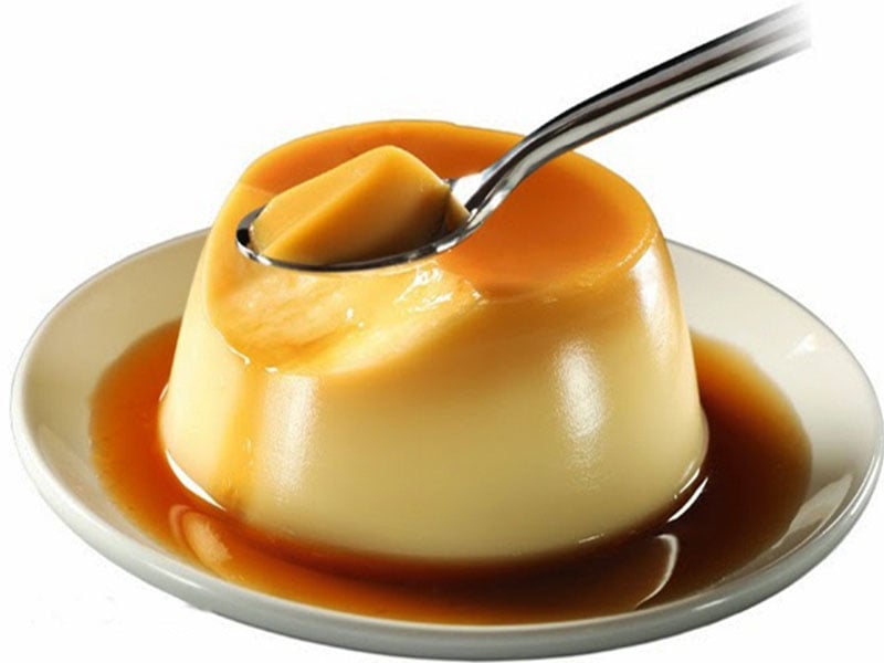 Nguyên nhân bánh flan bị rỗ ,cách khắc phục