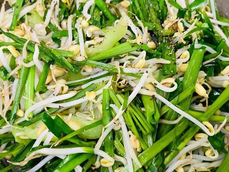 Giá xào hẹ
