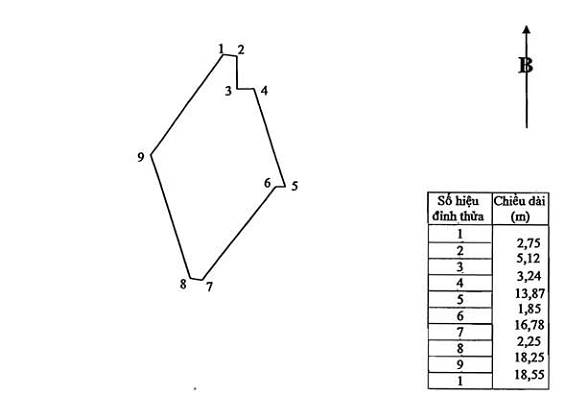 Hướng dẫn xem sơ đồ thửa đất, tài sản gắn liền với đất trên sổ đỏ
