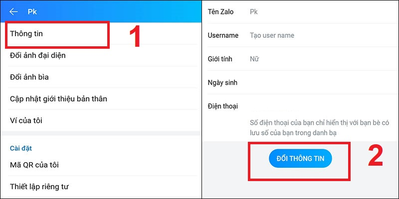 Các bước đổi tên Zalo trên điện thoại, máy tính đơn giản, nhanh chóng nhất