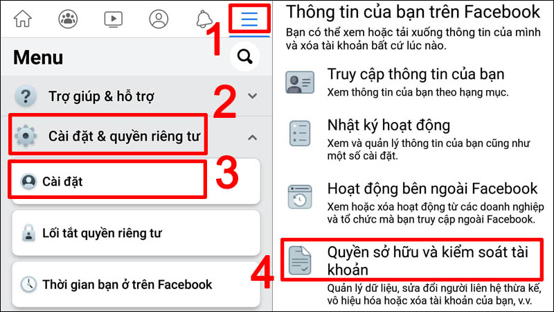 Cách xóa tài khoản Facebook vĩnh viễn trên điện thoại, máy tính