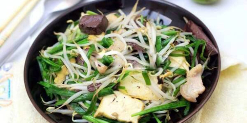 Giá xào huyết