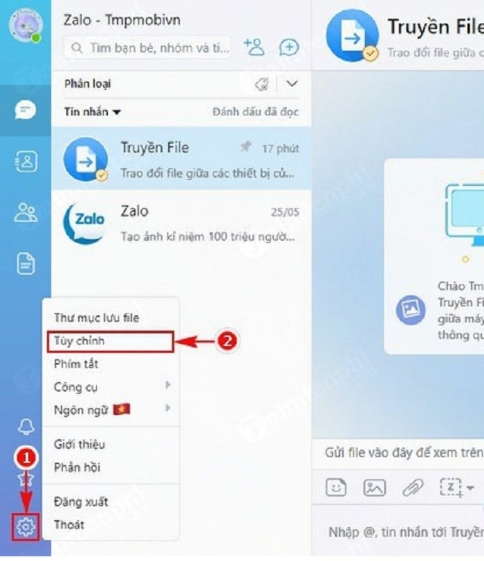 Cách lấy, tải nhiều ảnh từ Zalo về máy tính cực dễ