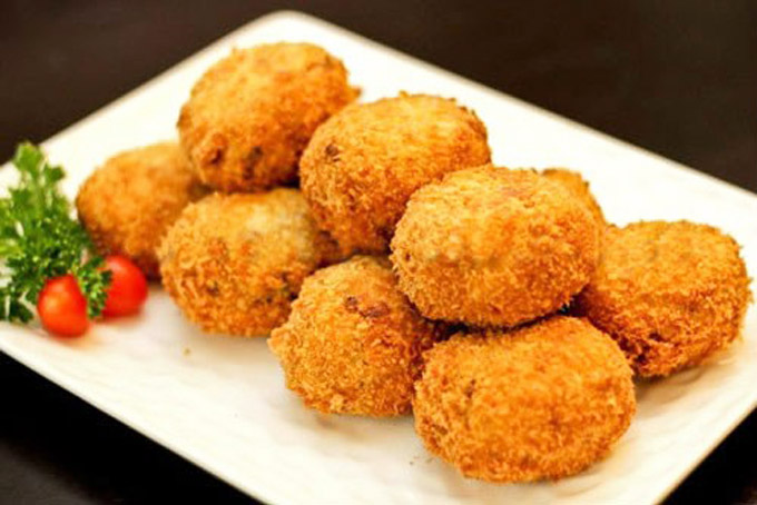 Khoai môn chiên
