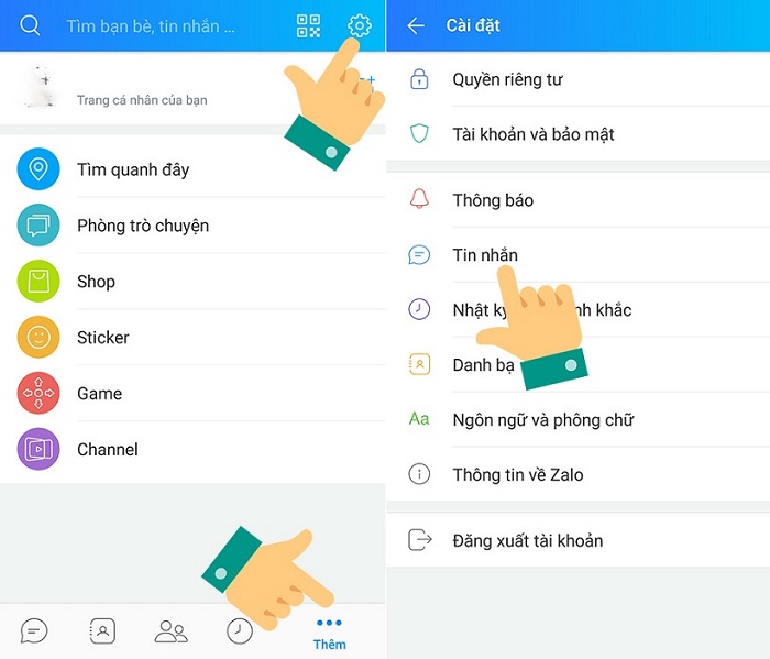 Cách khôi phục tin nhắn đã xóa trên Zalo bằng điện thoại