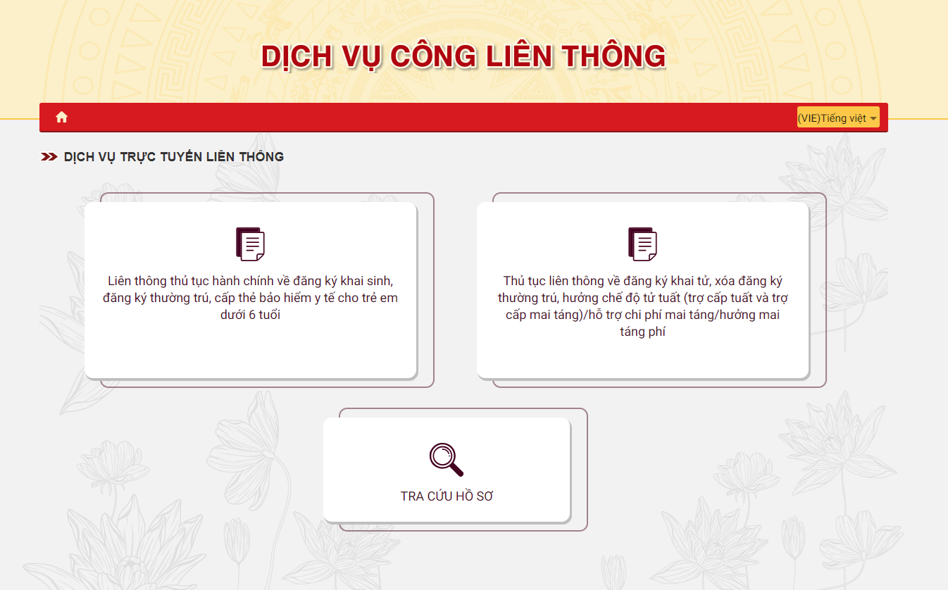 Hướng dẫn đăng ký khai tử, xóa đăng ký thường trú online