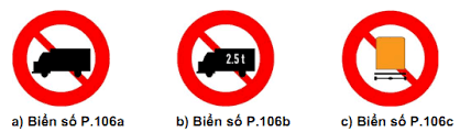 Hình B.6 - Biển số P.106