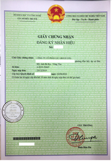 Thủ tục đăng ký thương hiệu tại tỉnh Bà Rịa - Vũng Tàu