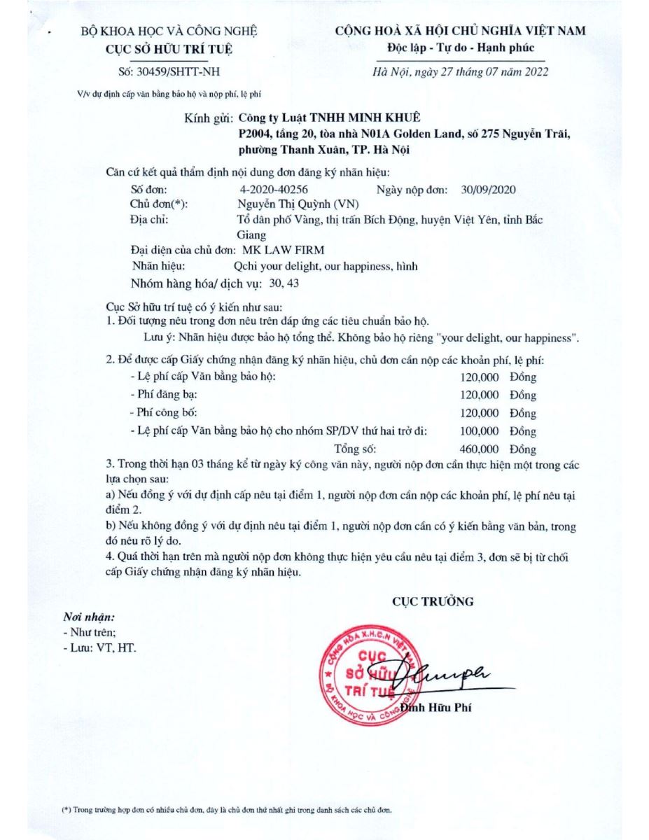 Thủ tục đăng ký thương hiệu tại tỉnh Bắc Giang