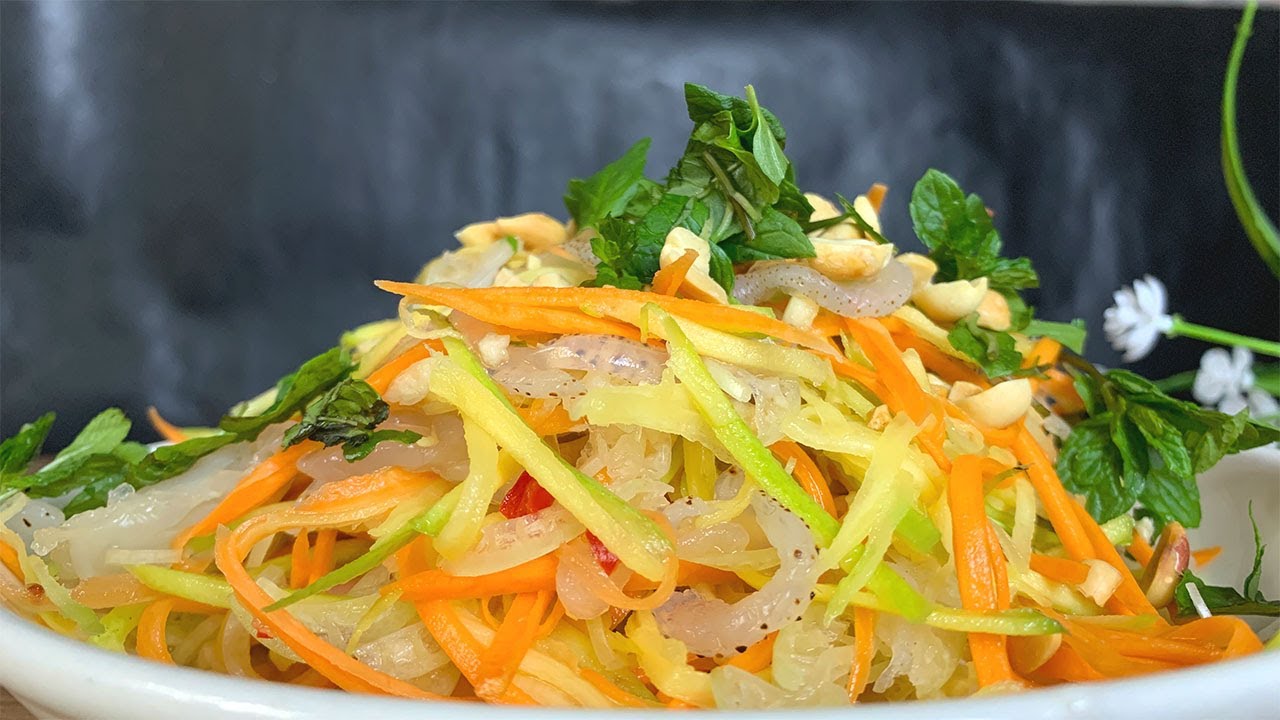Các cách làm nộm sứa thơm ngon hấp dẫn đơn giản dễ làm