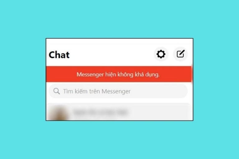 Cách khắc phục messenger không gửi được tin nhắn có dấu chấm than đỏ