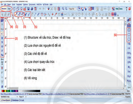 Hướng dẫn cách cài đặt và sử dụng phần mềm ChemSketch