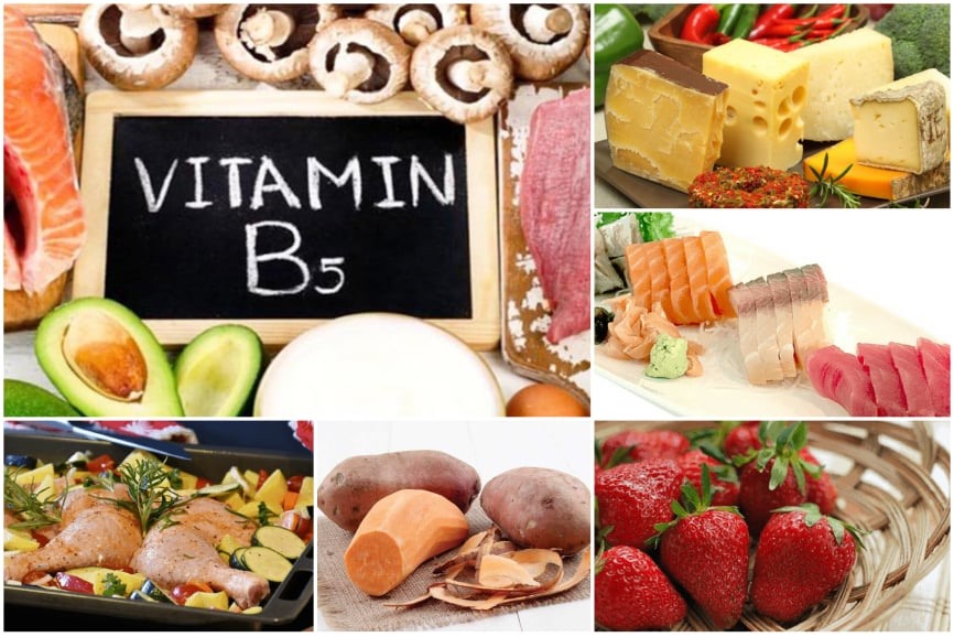 Những loại thực phẩm bổ sung vitamin B5 cho cơ thể khỏe mạnh