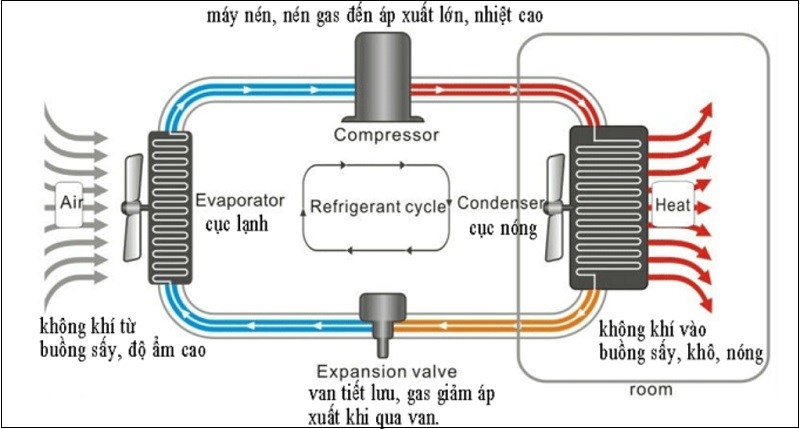 Công nghệ sấy lạnh là gì? Nguyên lý hoạt động, phân biệt sấy lạnh và sấy nóng
