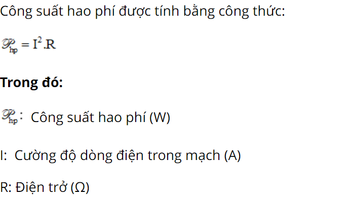Công thức tính công suất hao phí chính xác, nhanh nhất năm 2023