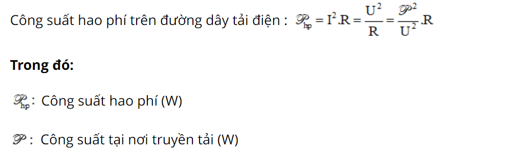 Công thức tính công suất hao phí chính xác, nhanh nhất năm 2023