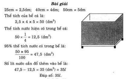 Vở bài tập Toán lớp 5 bài 121 Tự kiểm tra có đáp án chi tiết