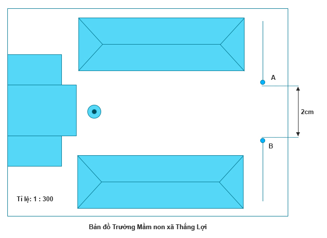 Các bài toán về ứng dụng tỉ lệ bản đồ có đáp án chi tiết nhất