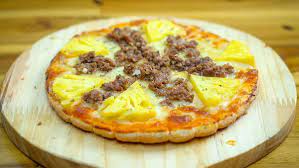 Cách làm pizza sa tế bò