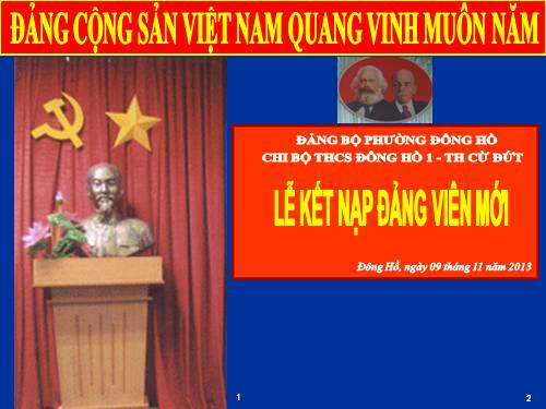 Phông kết nạp đảng viên cần có nội dung gì?