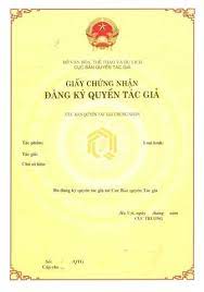 Mẫu Giấy chứng nhận Đăng ký bản quyền tác giả mới nhất năm 2022